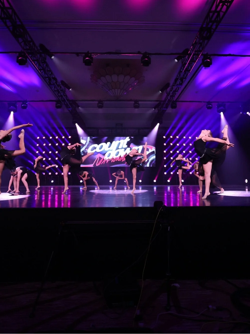 Girls Black Lyrical Contemporary Costume - Child Medium